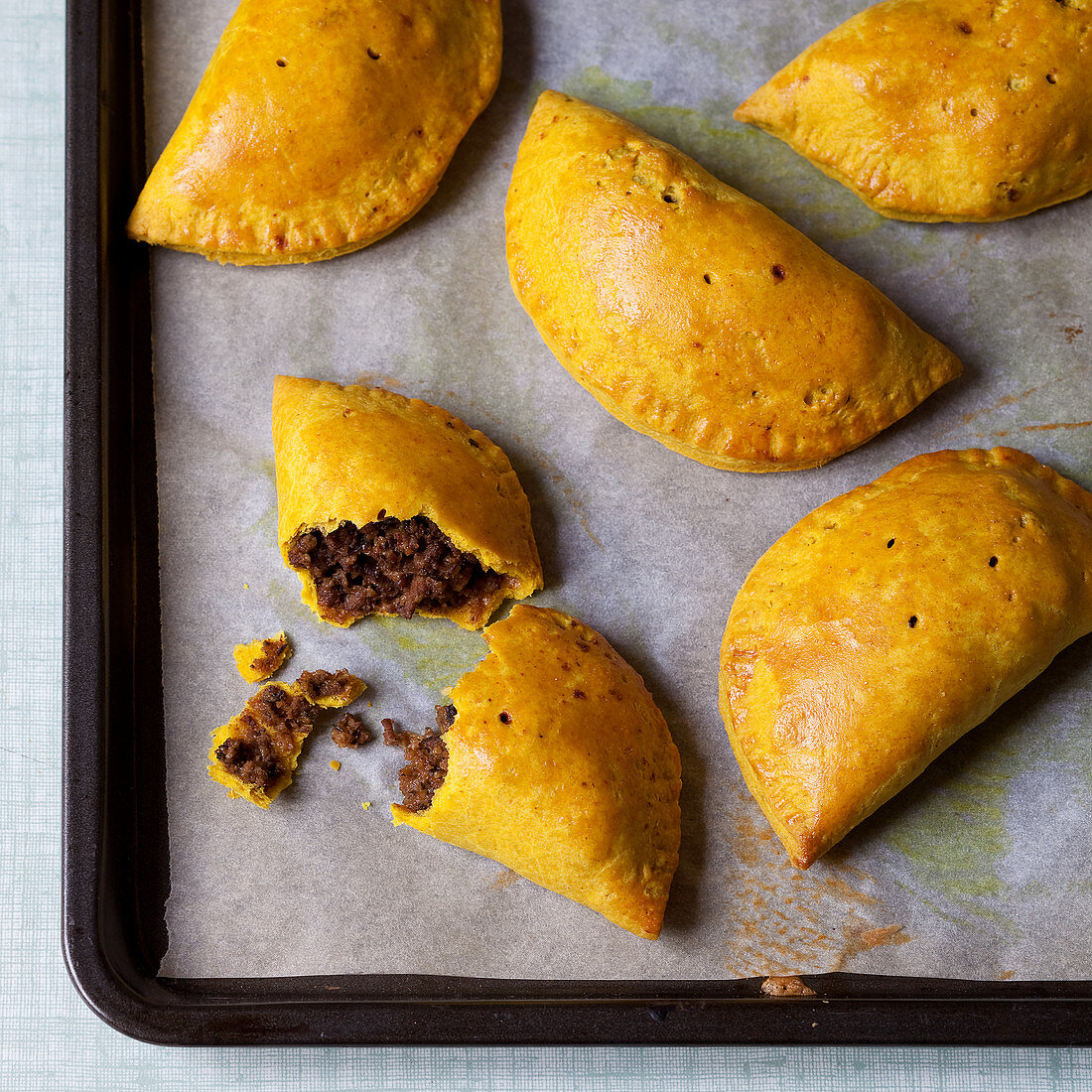 Jamaikanische Beef Pies