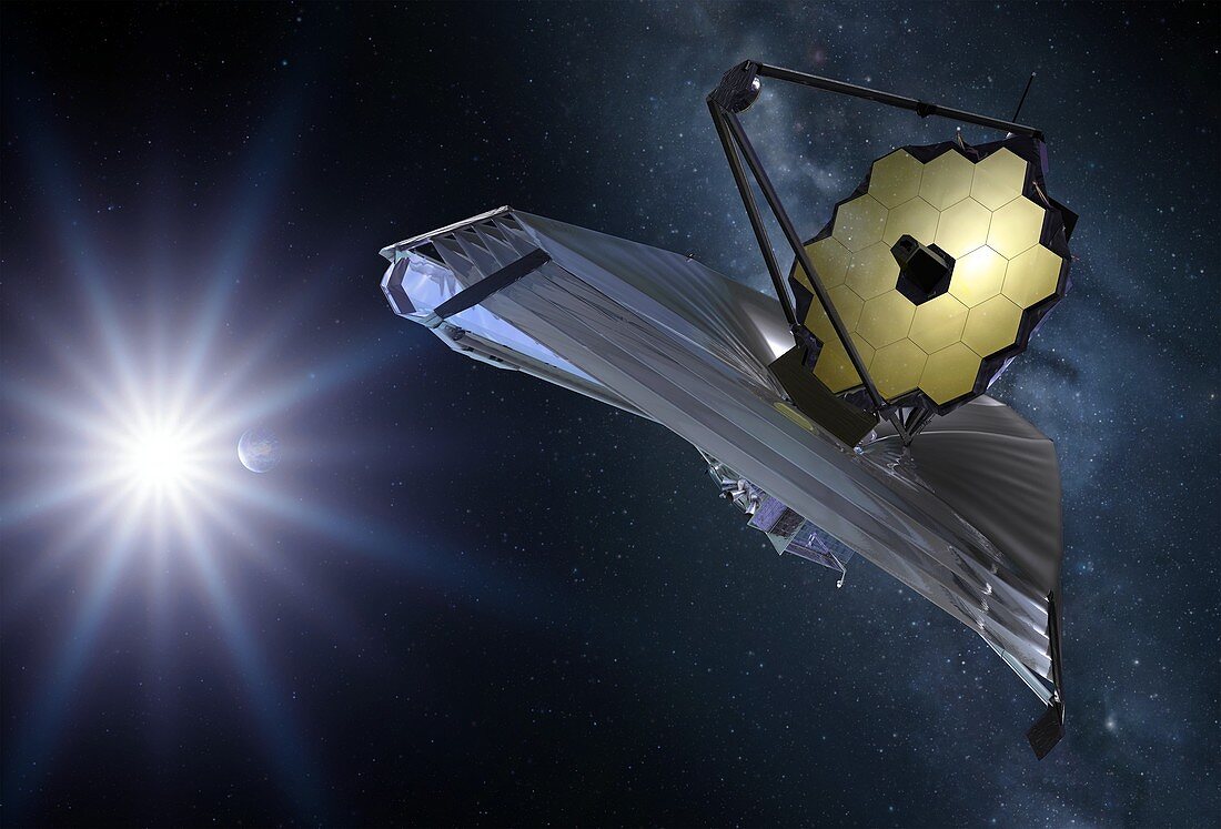 James Webb Space Telescope, illustration