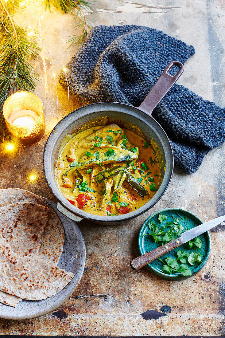Indian mackerel curry