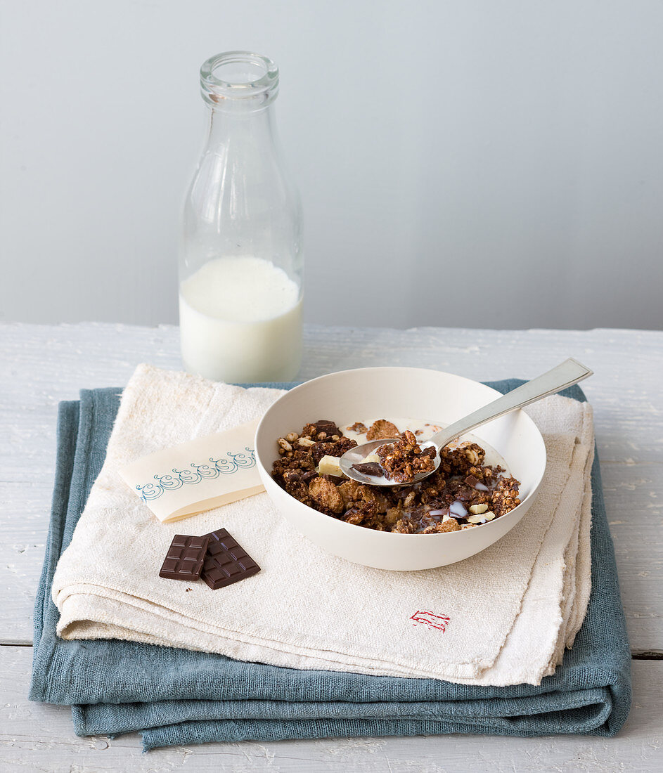 Gluten free chocolate granola