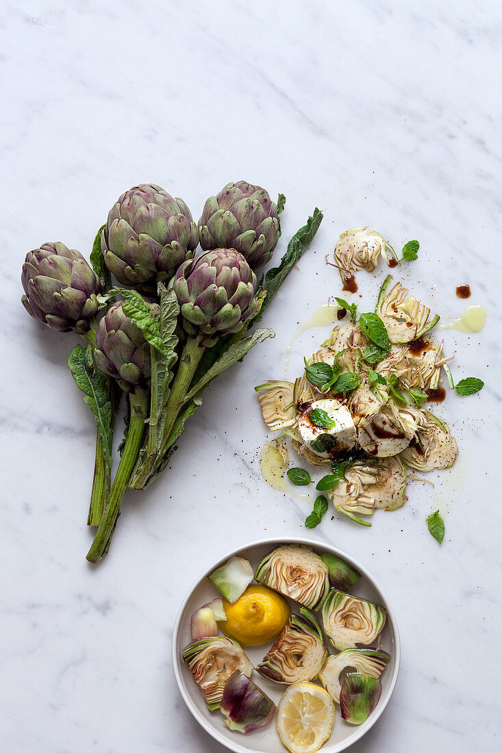 Artichoke salad