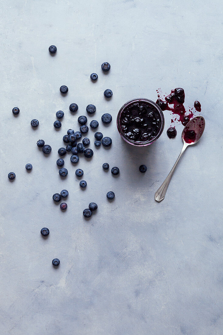 Blueberry jam