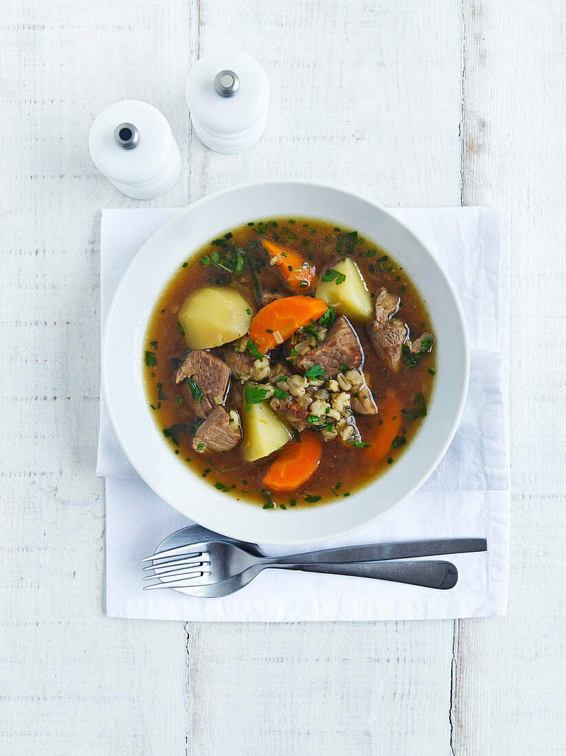 Skinny lamb stew