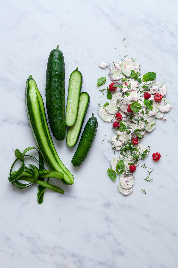 Cucumber salad