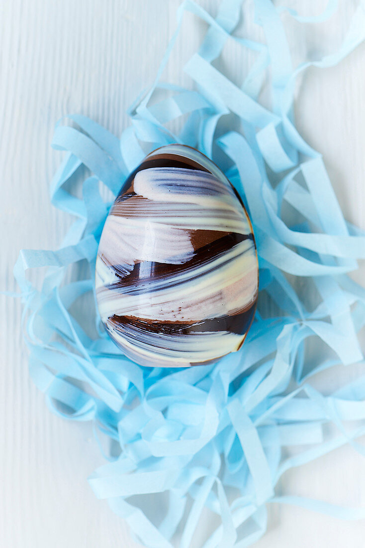 Marble Easter egg