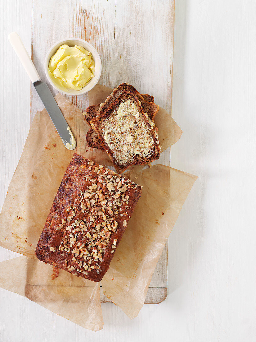 Gesundes Bananenbrot