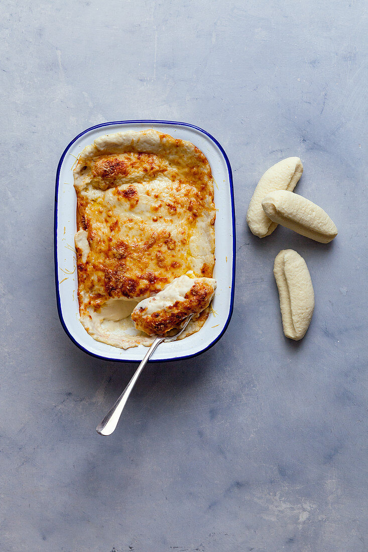 Quenelle-Gratin