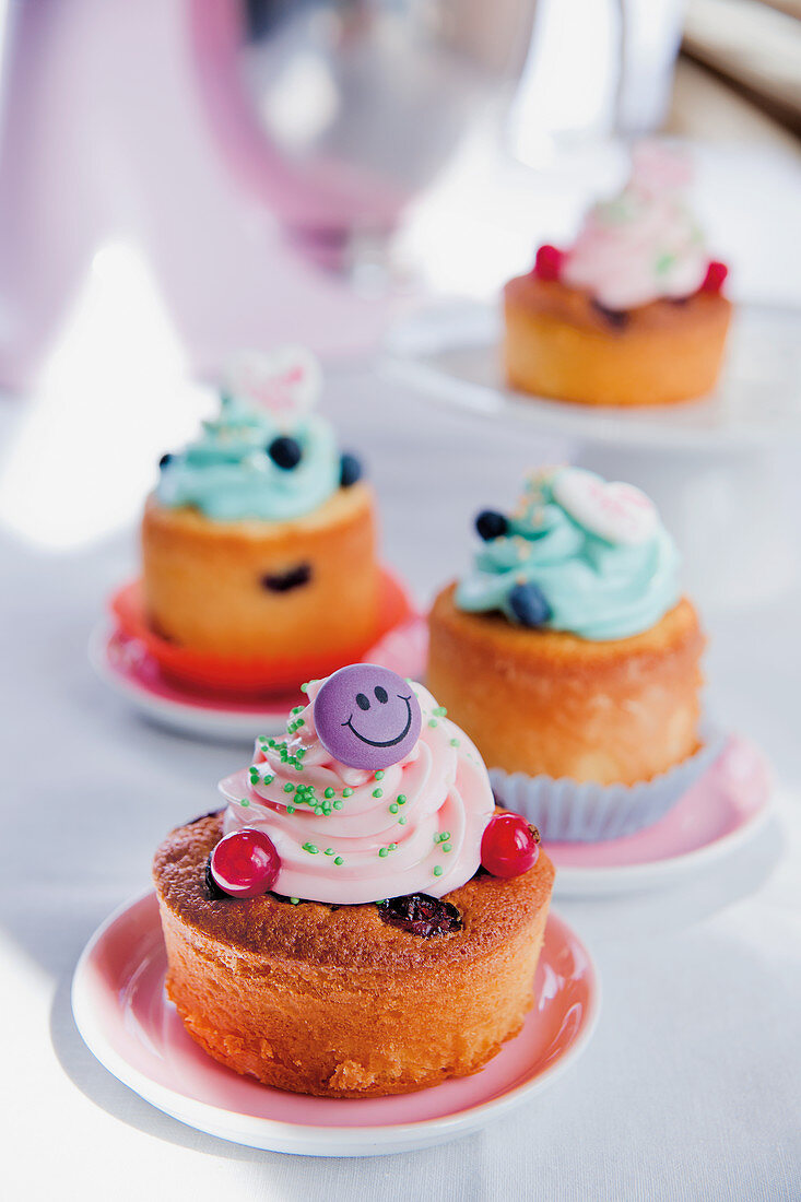 Fruity cupcakes for kids