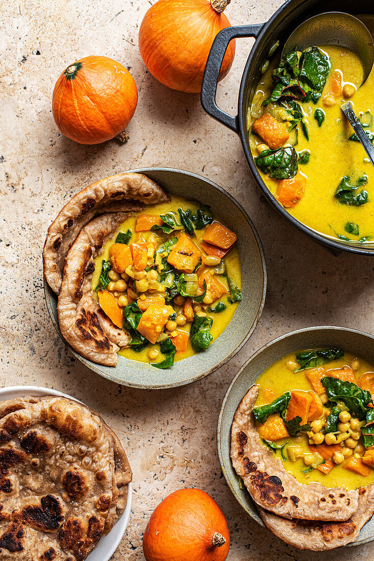 Pumpkin Chickpea Curry