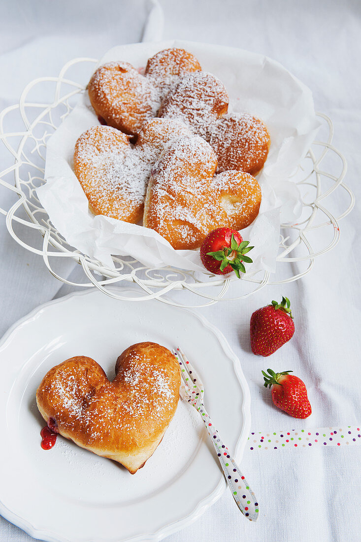 Heart shaped Berliner