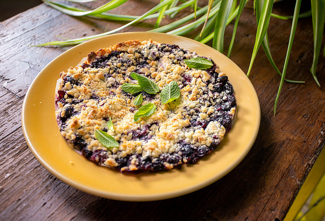 Blueberry Crumble