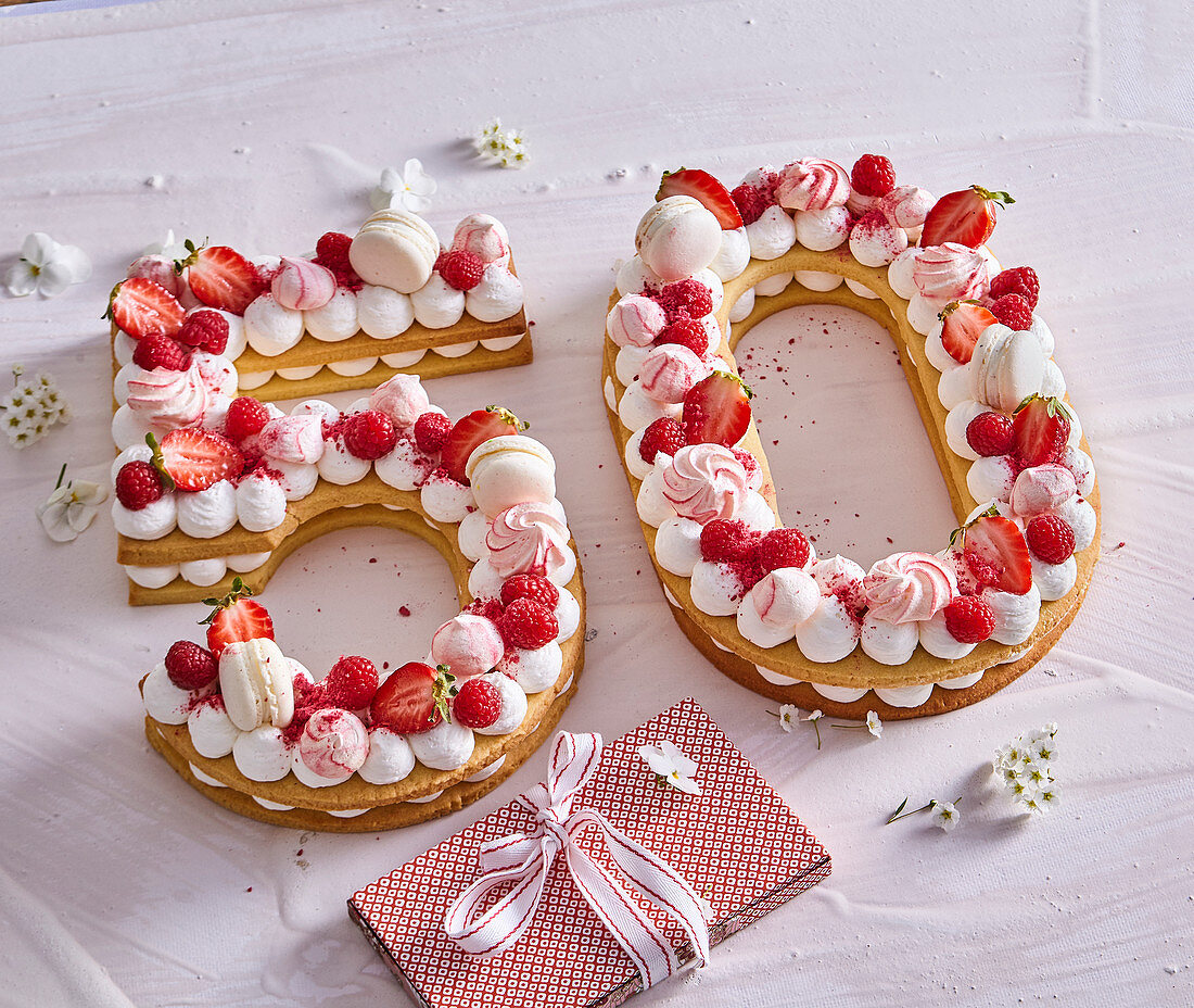 Kuchen zum 50. Geburtstag