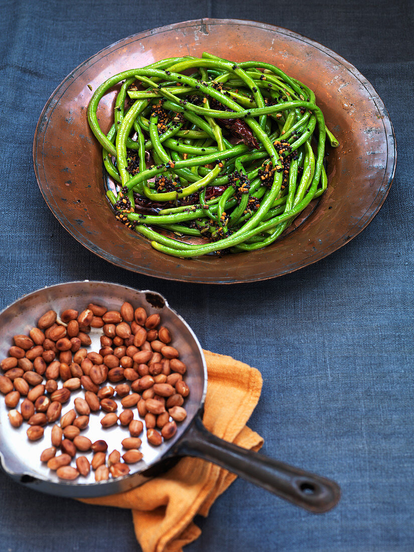 Asian snake beans