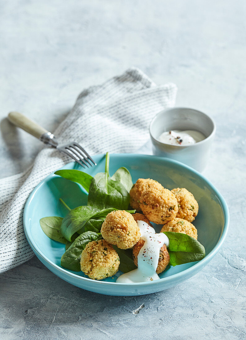 Fried balls without meat