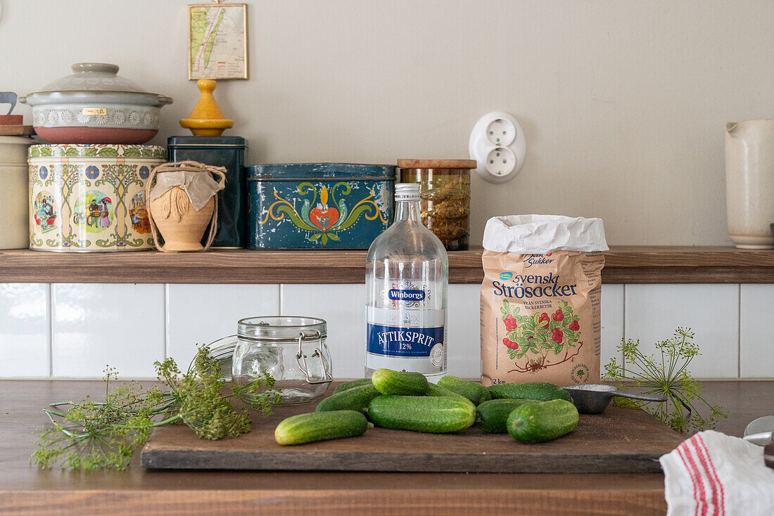 Gherkins for pickling