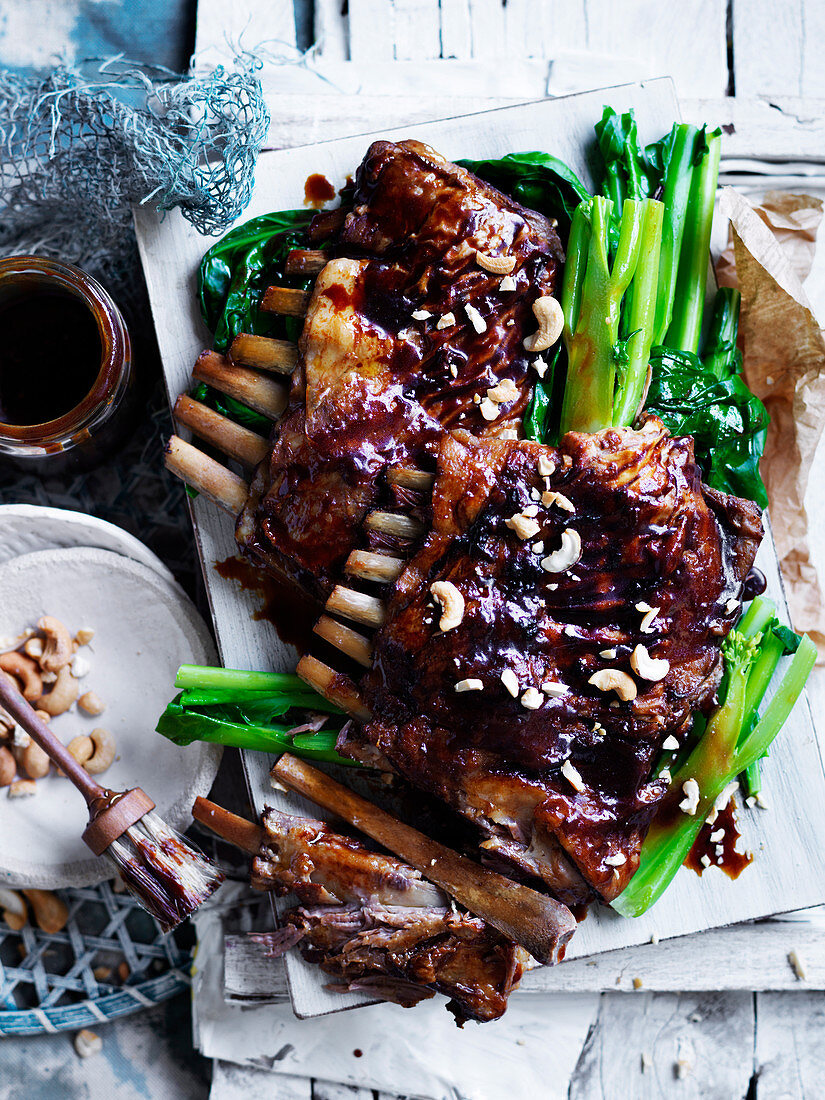 Sticky Lamb Ribs auf chinesische Art