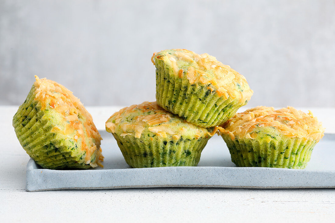Ricotta and spinach muffins