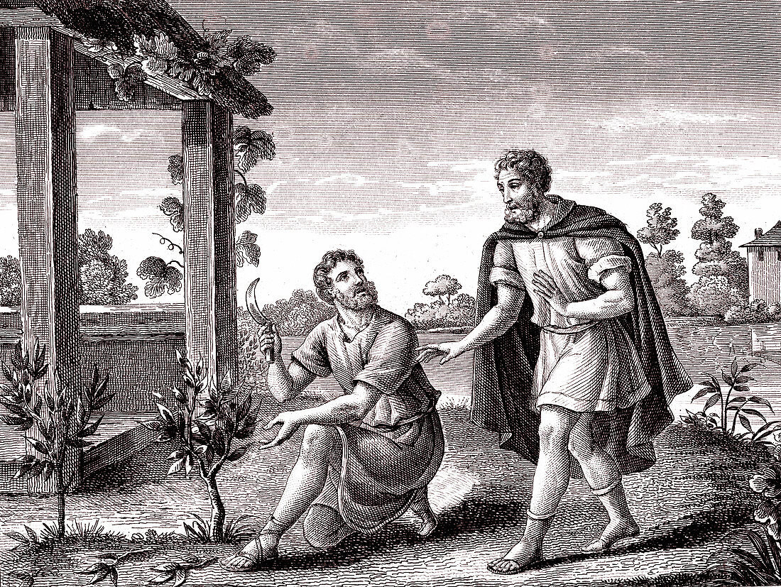 The Scythian Philosopher, allegorical illustration
