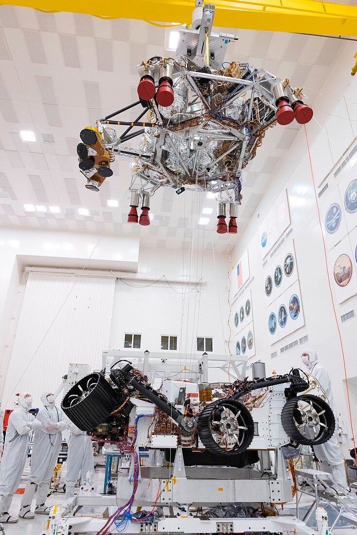 Mars 2020 spacecraft testing