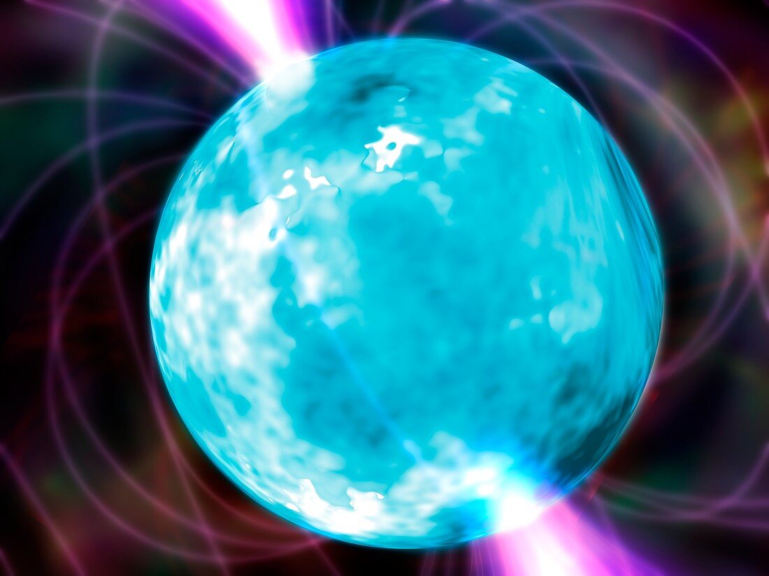 Magnetar, illustration