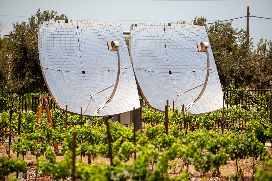 Solar collectors, Israel