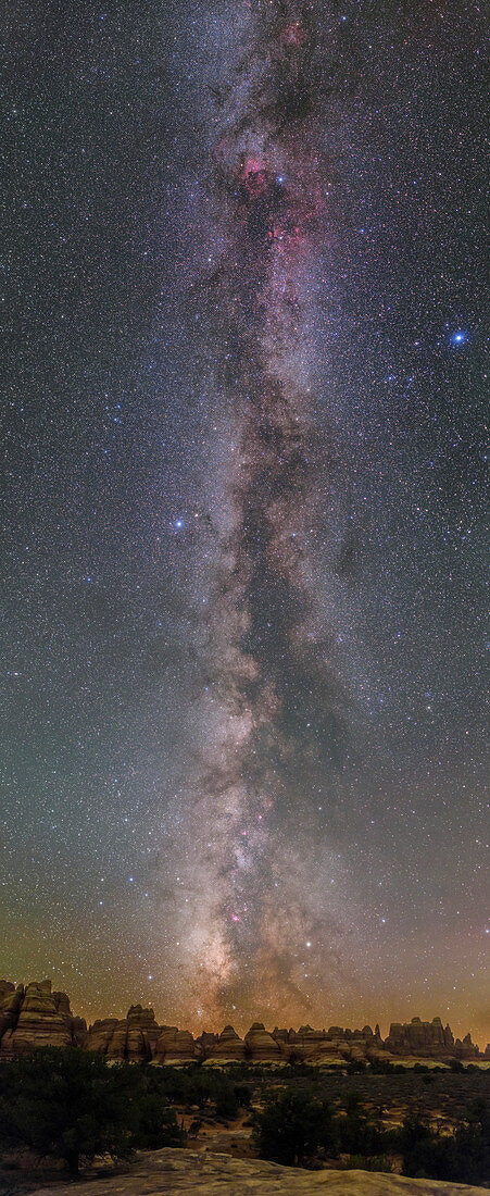 Milky Way over Canyonlands National Park, Utah, USA