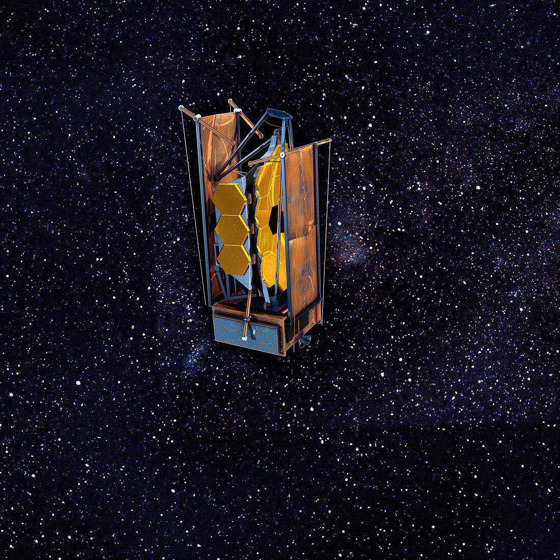James Webb Space Telescope, illustration