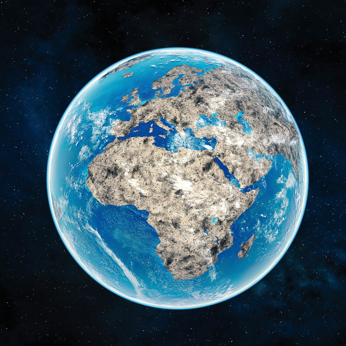 Mineral Earth, conceptual illustration