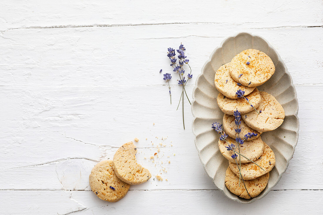 Lavendel-Cookies