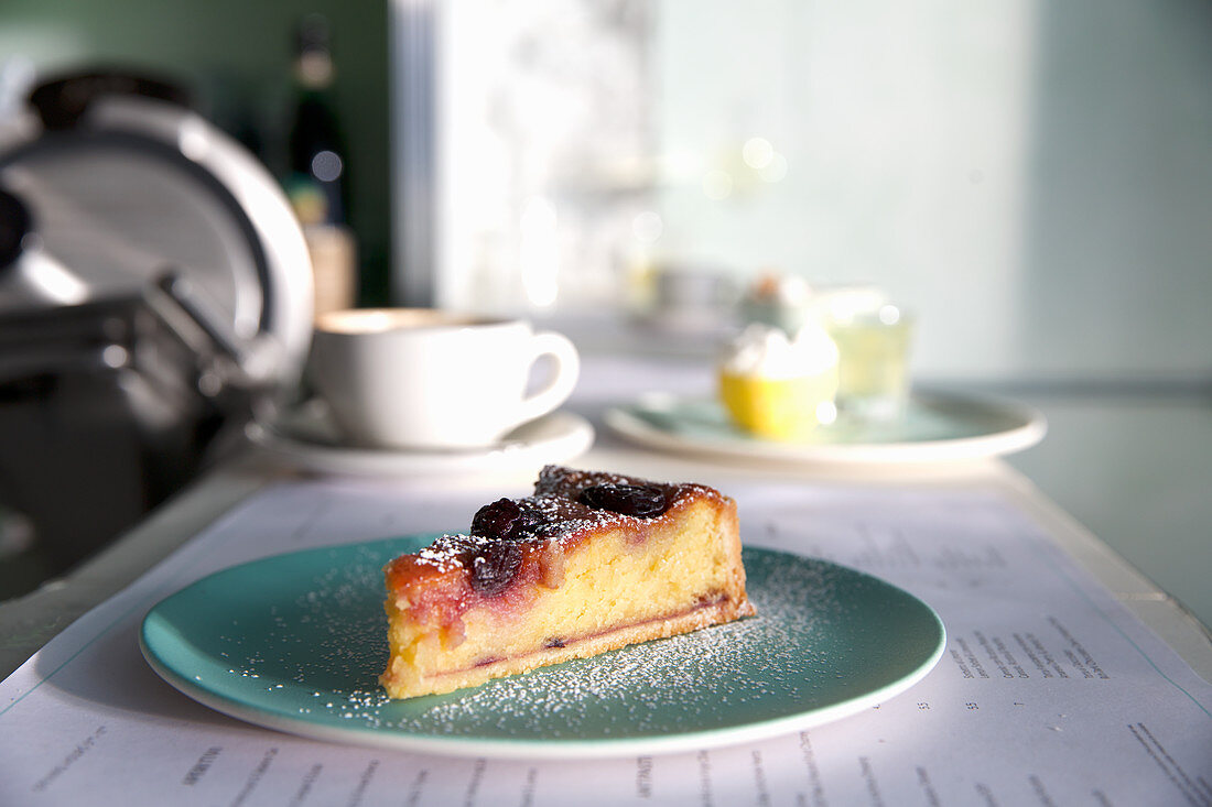 Frangipane mit Kirschen