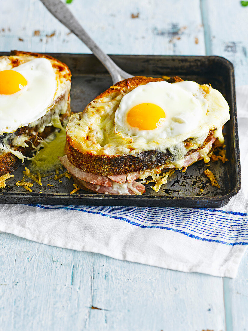 Quick croque madame