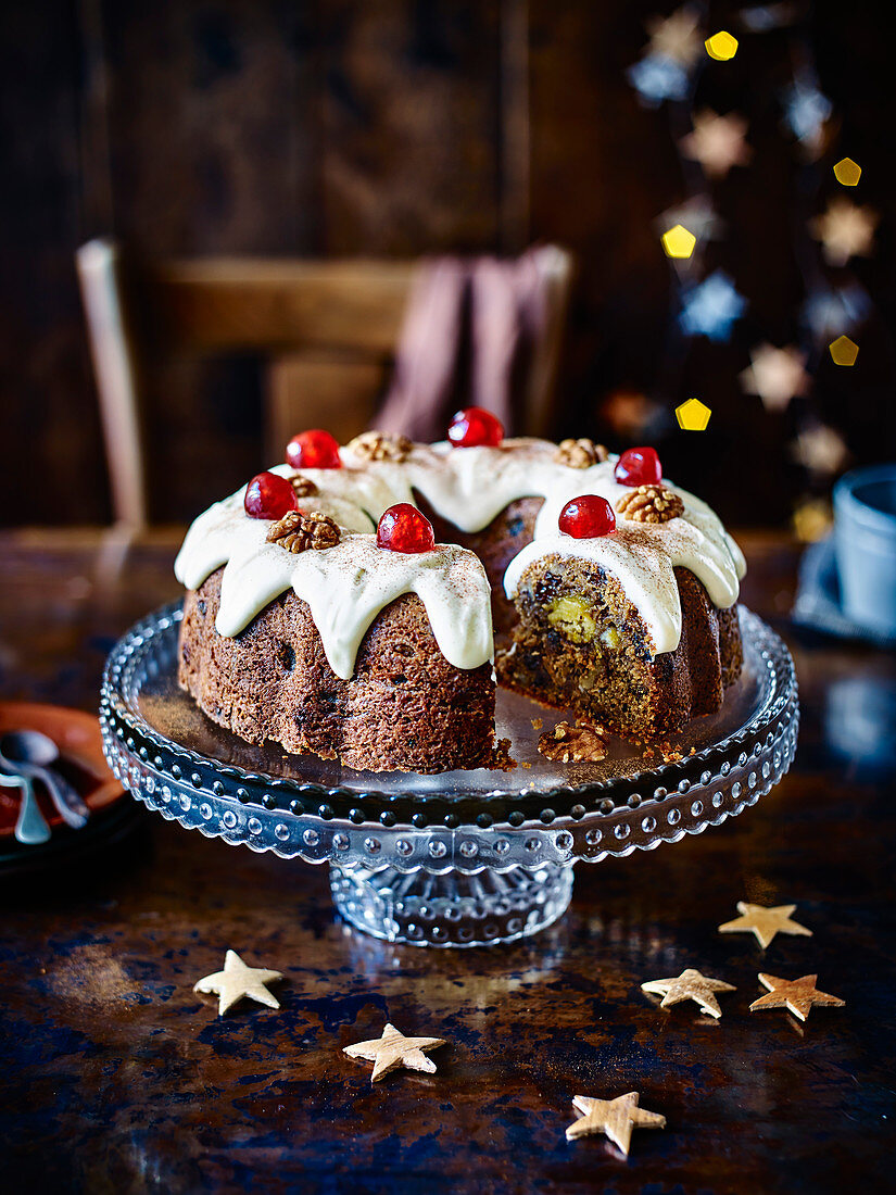 Bundt Cake mit Marzipankern