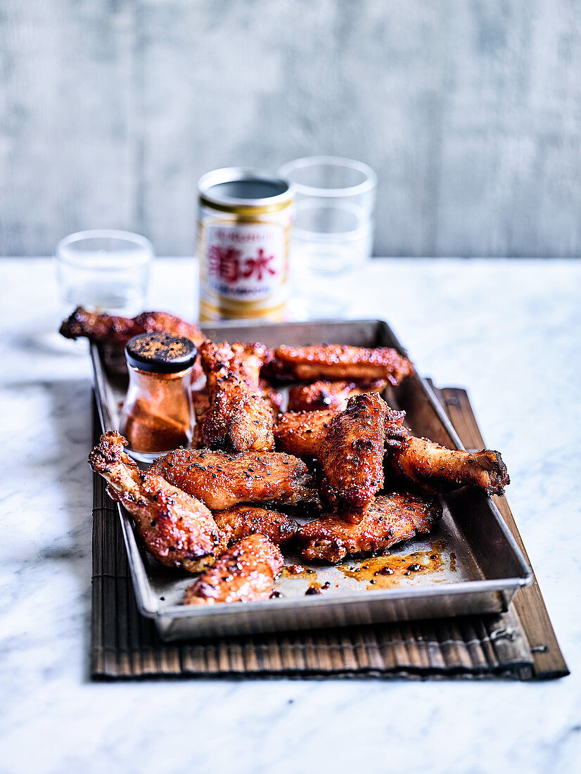 Soy and Togarashi Chicken Wings