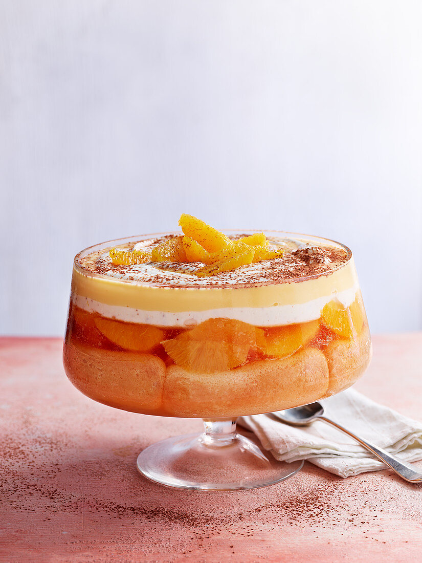 Orange Chocolate Trifle