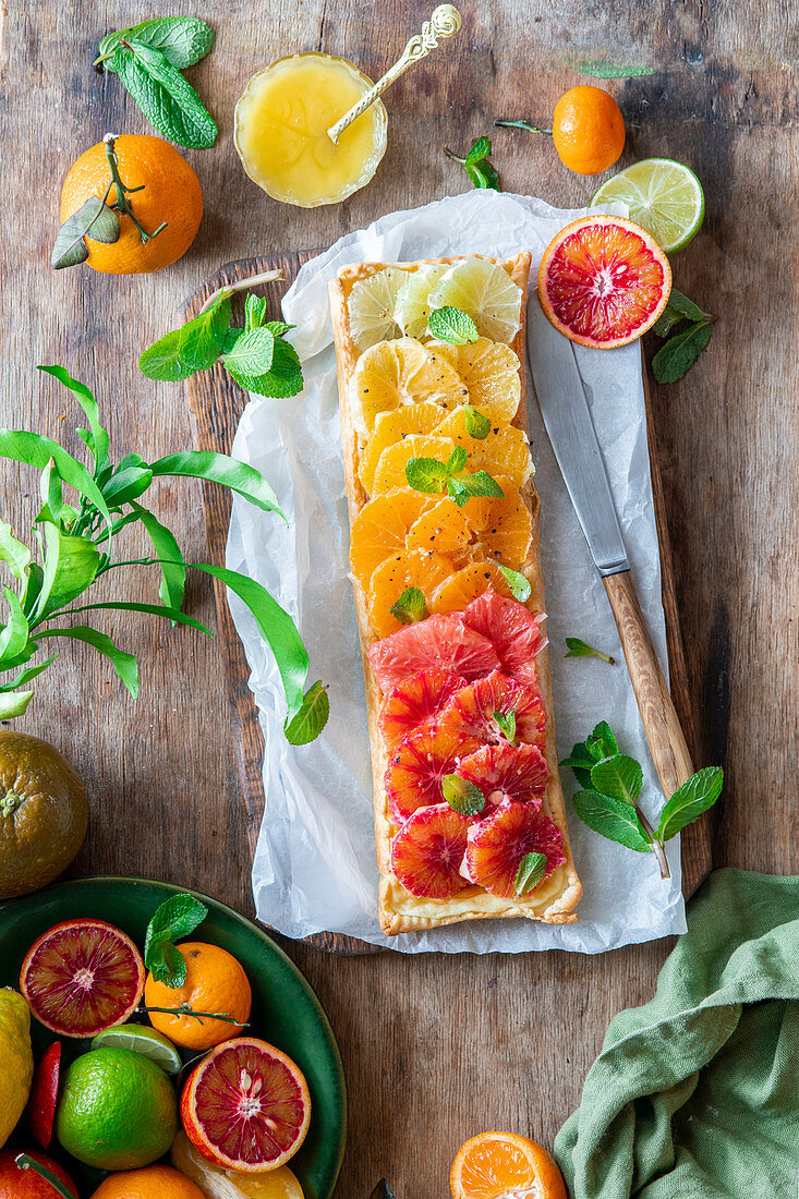 Citrus tart