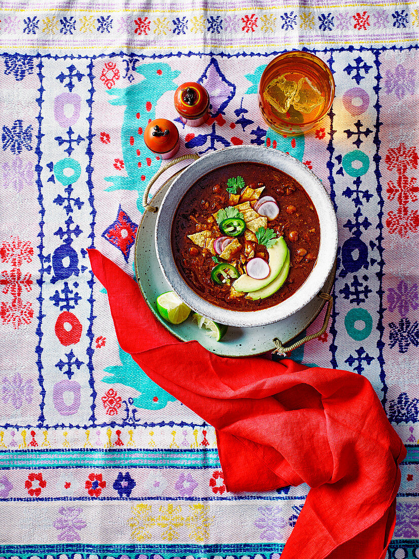 Pork rib posole (Mexico)