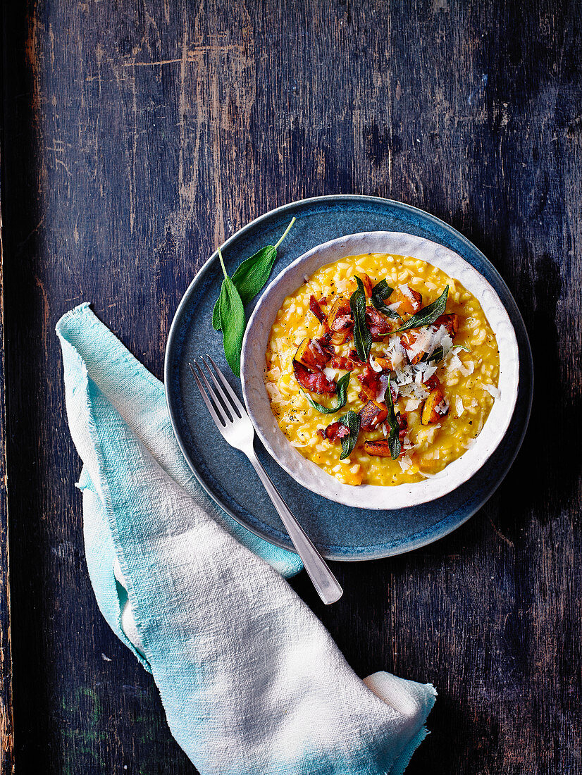 Winter Risotto with Sage