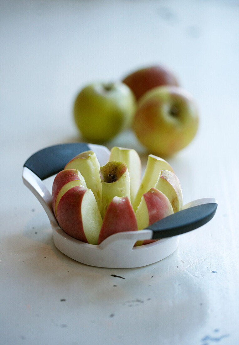 Apple on an apple divider