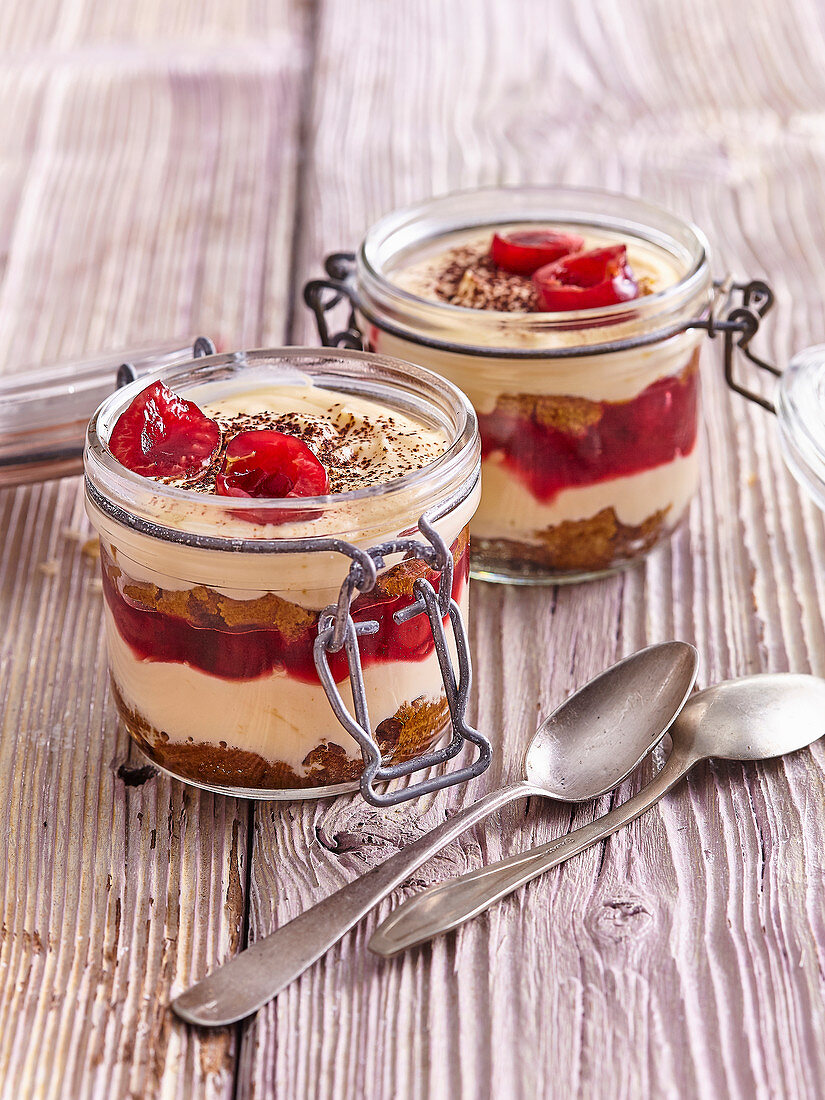 Cherry Tiramisu