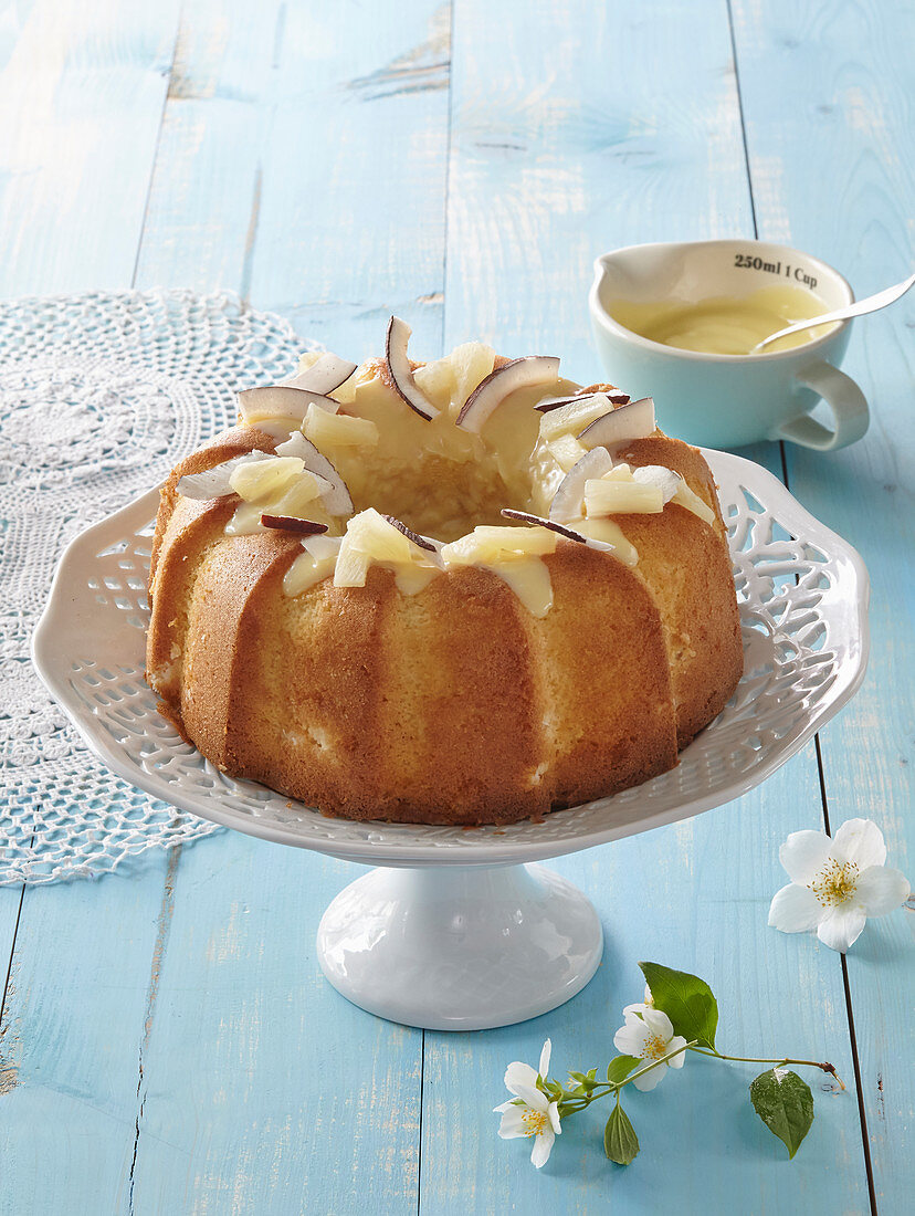 Ananas-Fancy-Bread mit Glasur