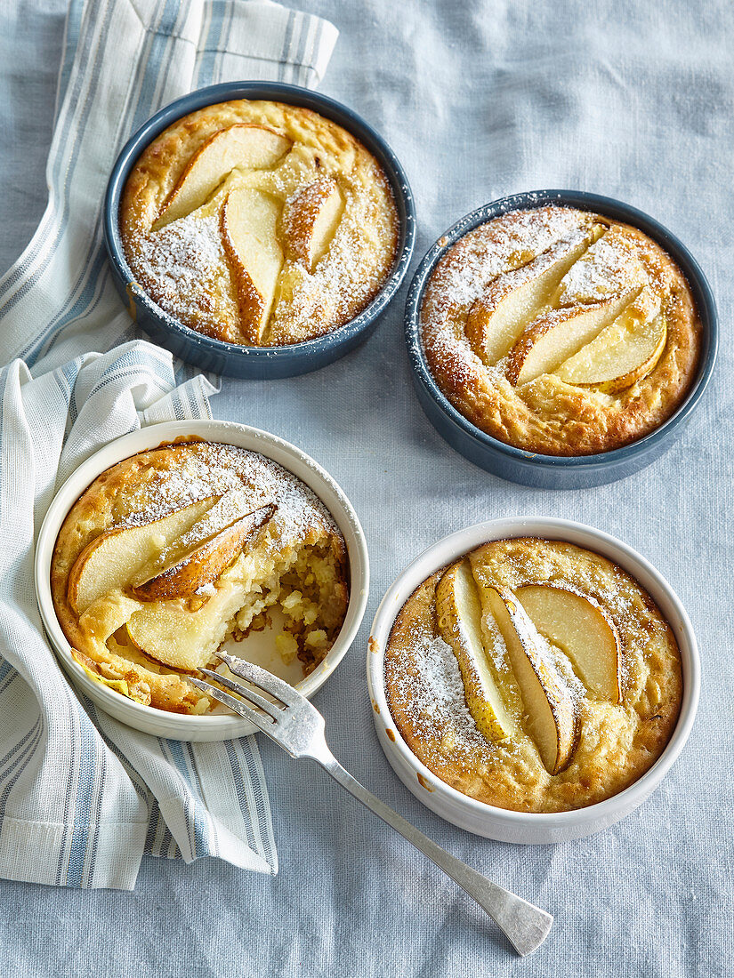 Rice souffle with pears Rice and Pear SoufflÃ©