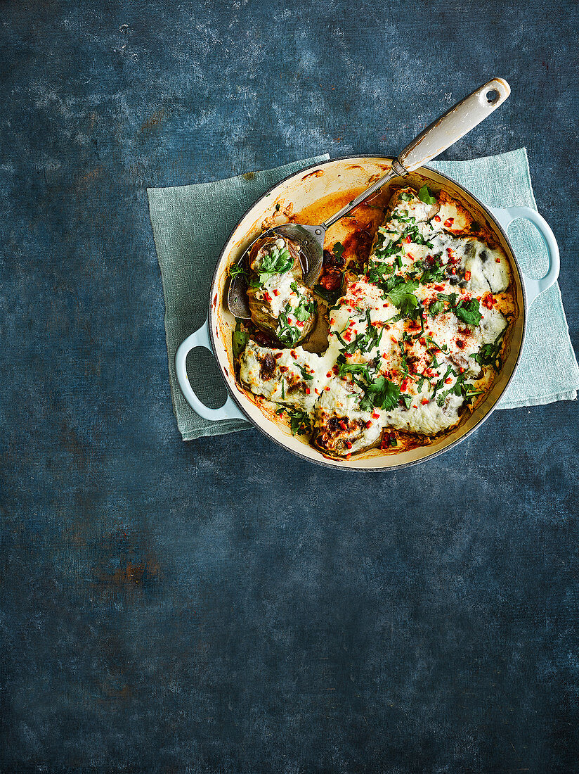 Cabbage roll enchiladas