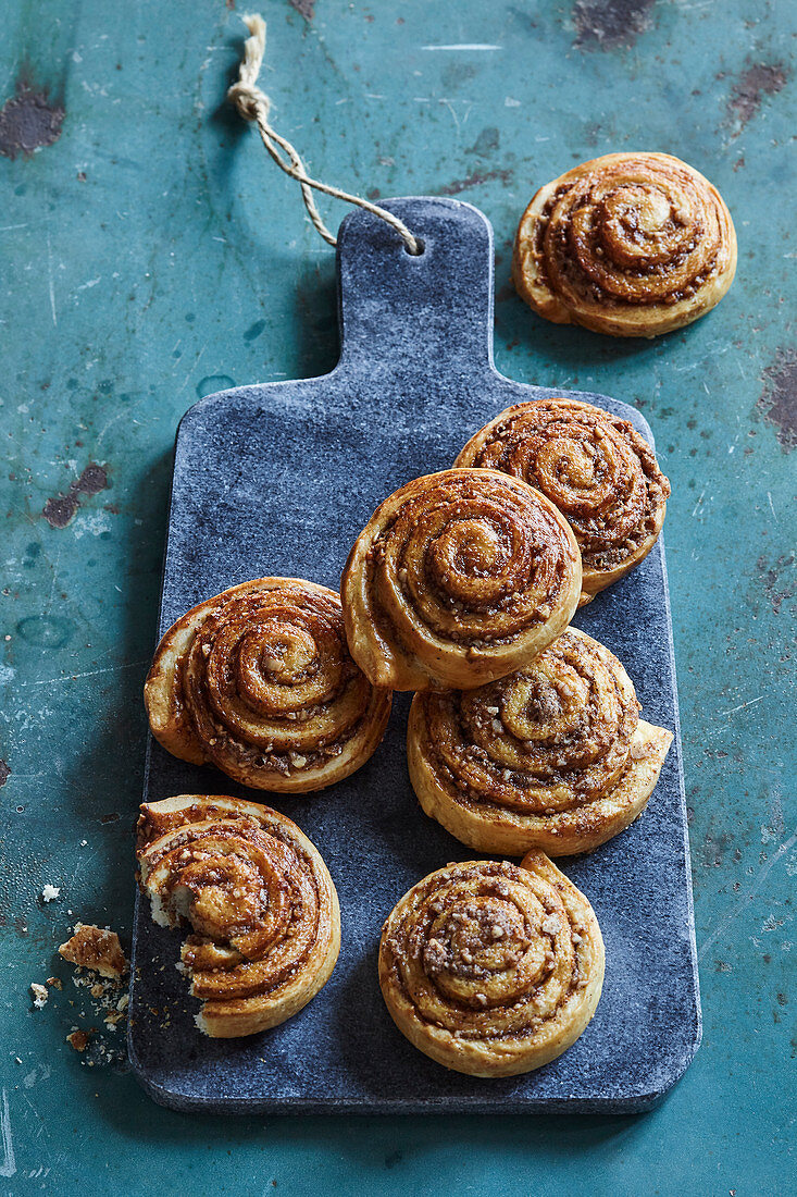 Walnut swirls