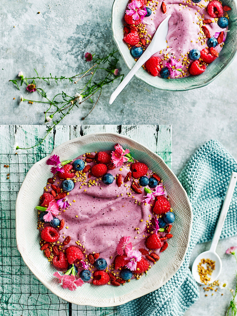 Acai-Beeren-Bowl