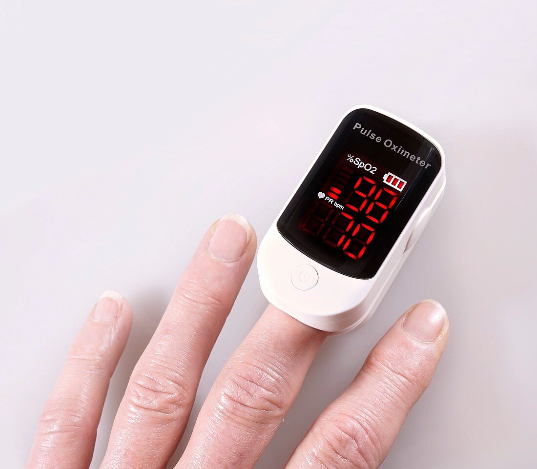 Pulse oximeter, normal readings