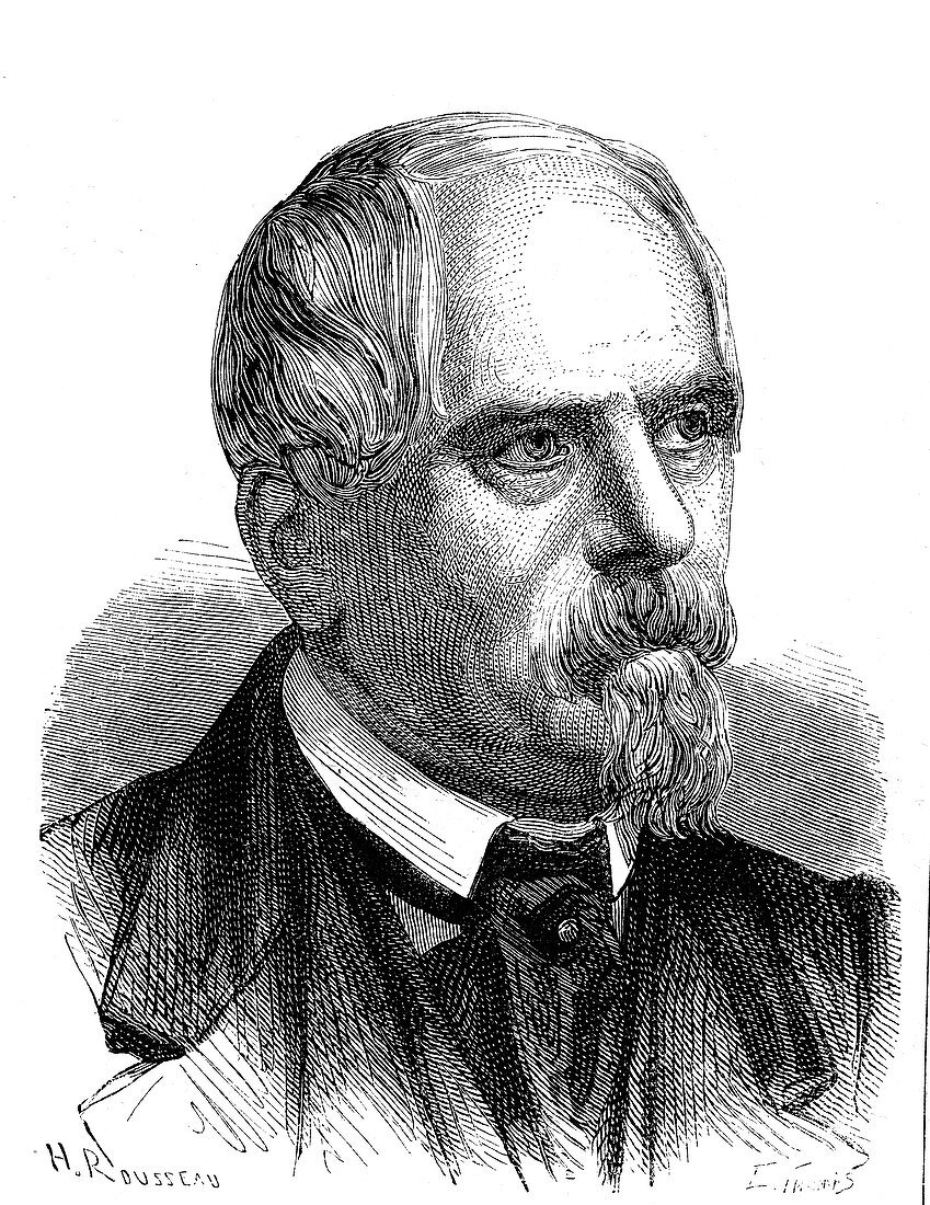 Niepce de Saint Victor, French physicist, illustration