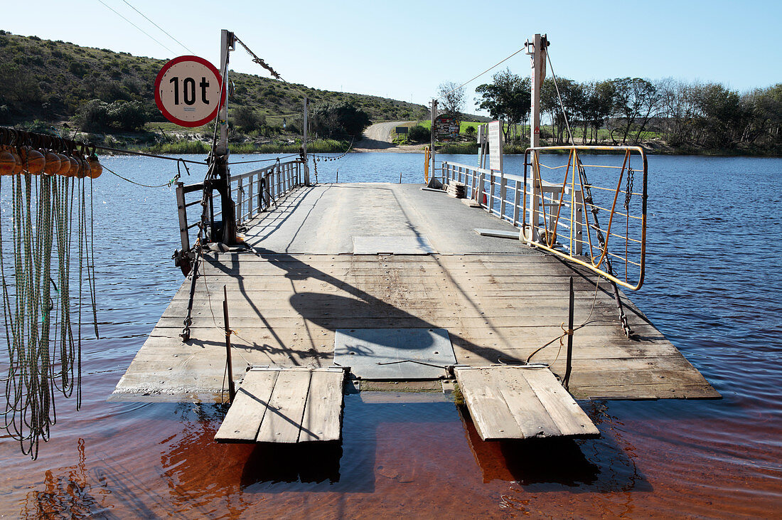 Cable ferry, Bree River, South Africa