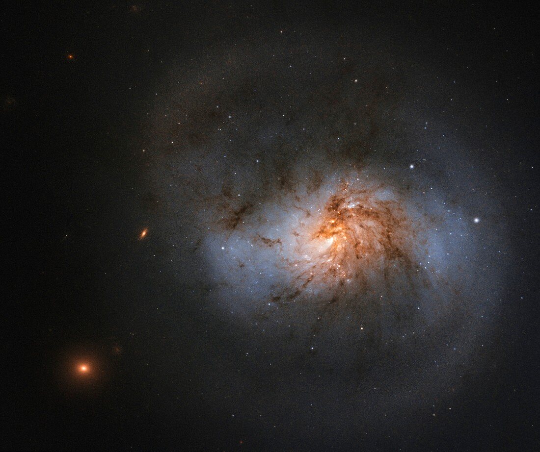 Barred spiral galaxy, Hubble image