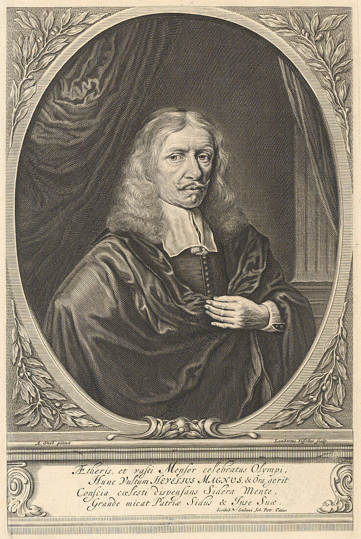 Johannes Hevelius, Polish-German astronomer