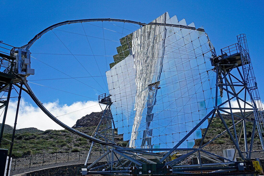 MAGIC telescope, La Palma, Canary Islands